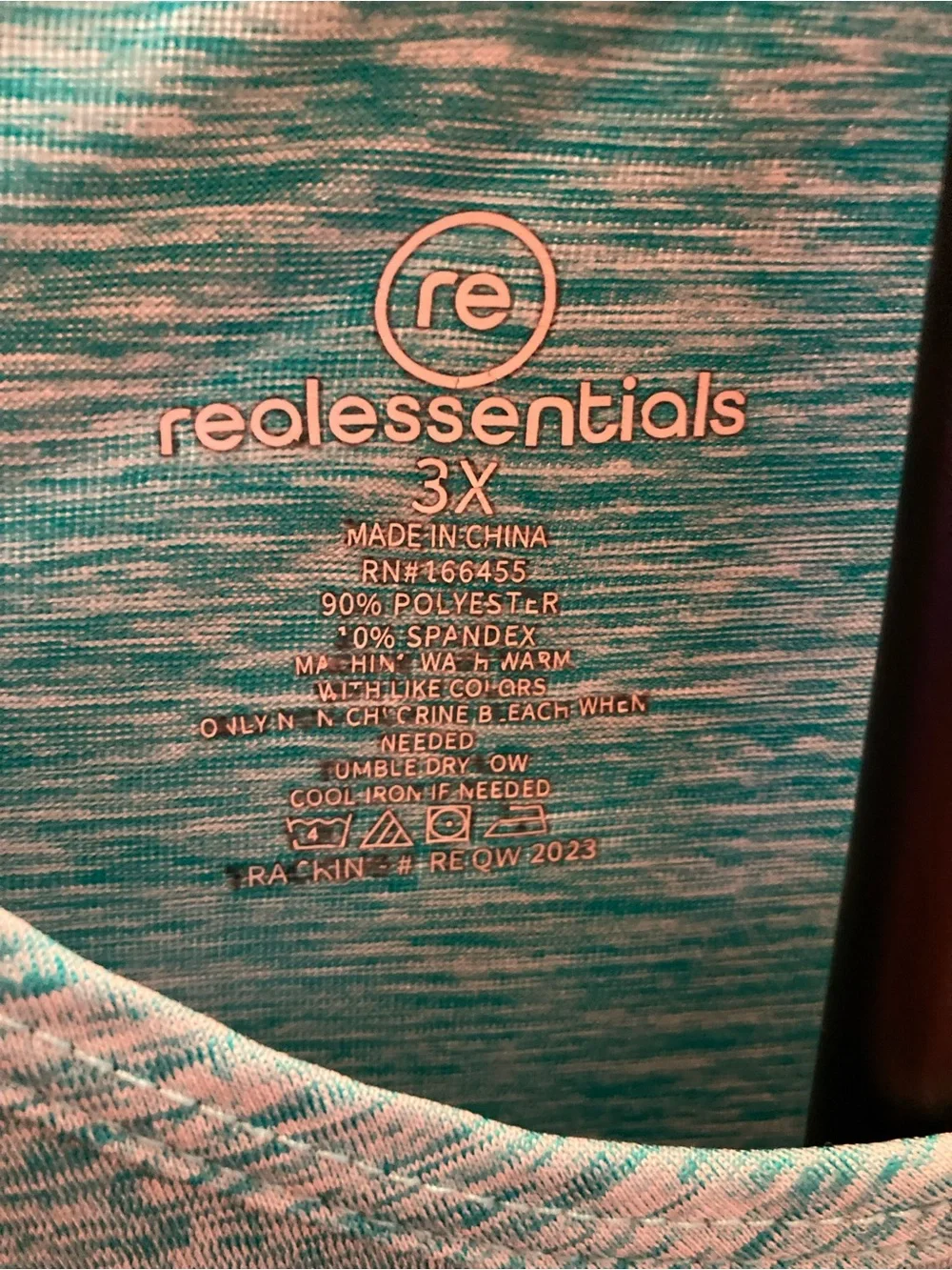 Like New/NWOT Real Essentials Gray Racerback Tanktop - Picture 2 of 4